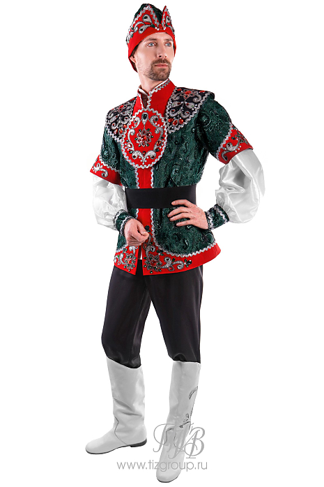 Стилизованный мужской русский народный костюм 