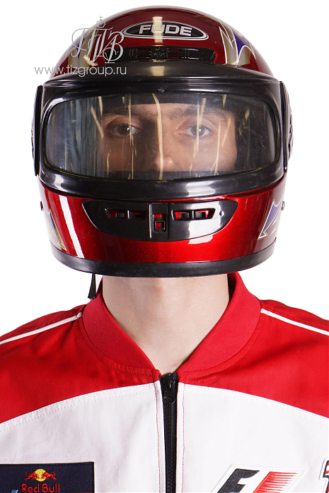 Шлем гонщика "Формулы-1"