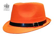 Шляпа оранжевая
