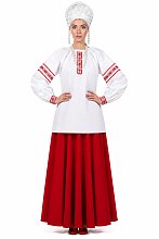 Блузка в русском стиле
