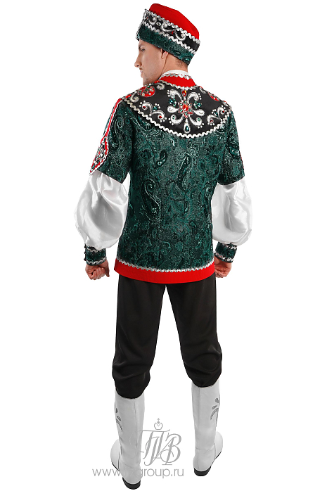 Современный народный костюм «Изумруд»