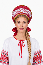 Сценический кокошник "Палех"