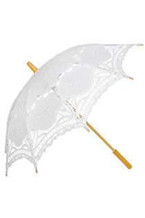 Кружевной зонт с вышивкой  