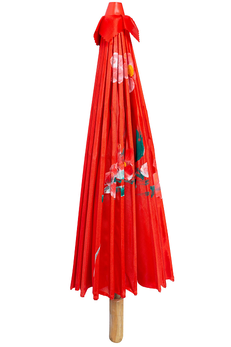Красный китайский зонтик