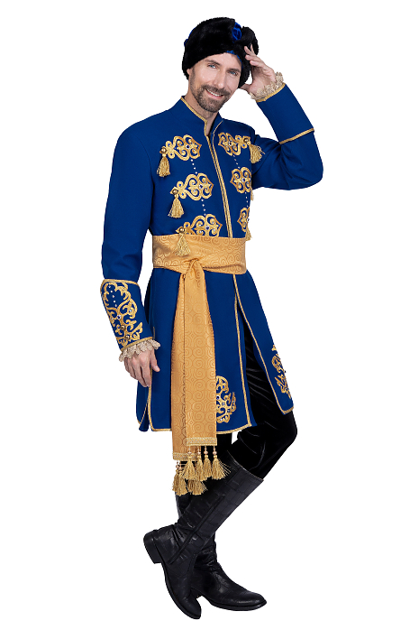 Кафтан царевича, синий