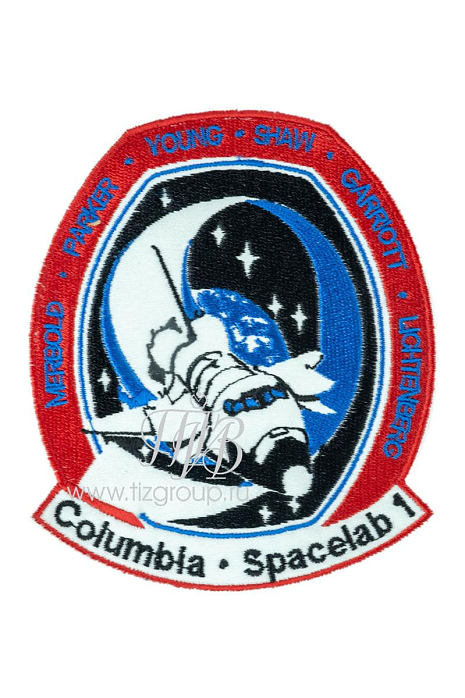 Шеврон (вышивка) Columbia Spaselab 1