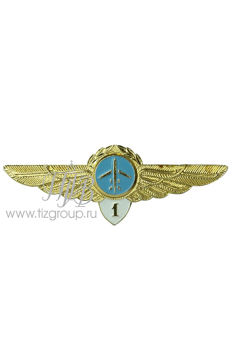 Знак Классность гражданского воздушного флота 1 класс