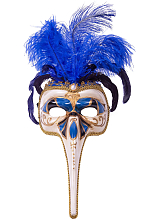 Венецианская карнавальная маска Дзанни