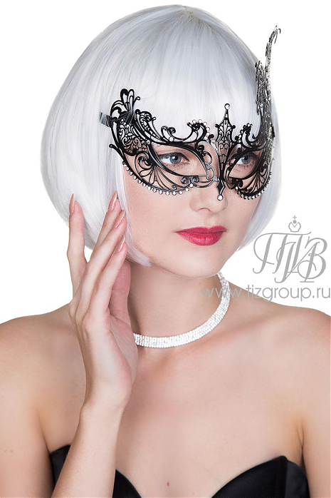 Металлическая Венецианская карнавальная маска