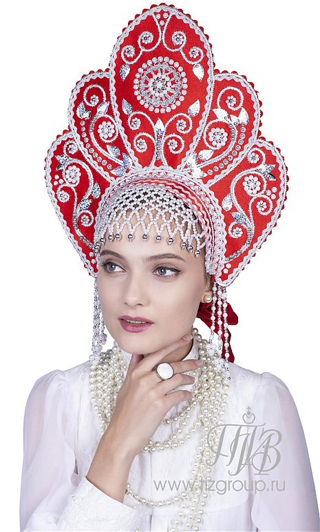 Красный Кокошник «Ярославна»