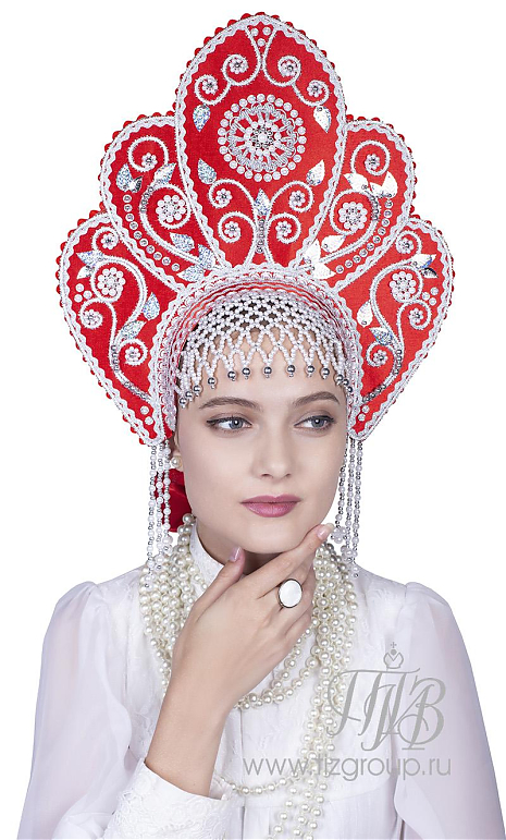 Красный Кокошник «Ярославна»