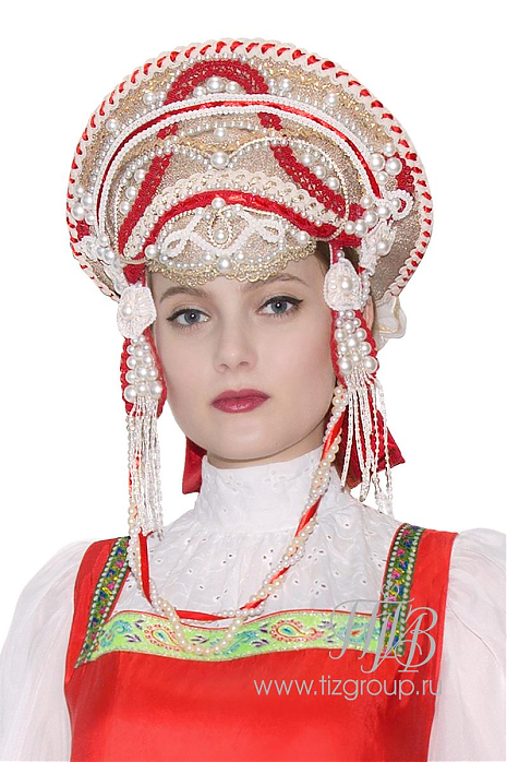 Кокошник русский народный головной убор