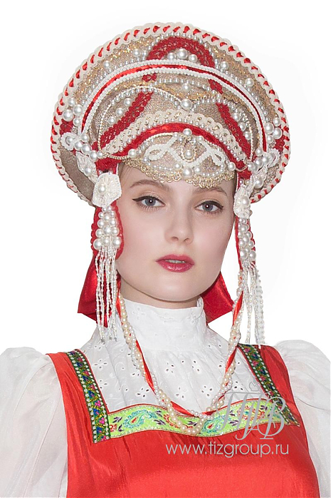 Кокошник русский народный головной убор