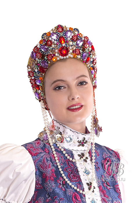 Кокошник русский народный головной убор