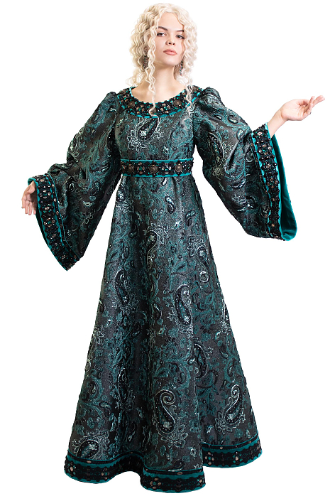 Платье принцессы средневековое