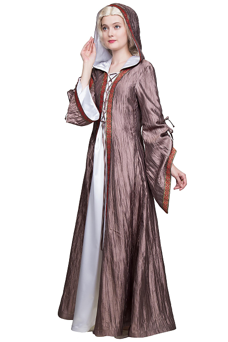 Платье в средневековом стиле 