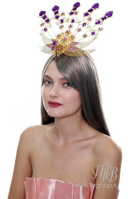 Золотой гребень "Жар-птица"