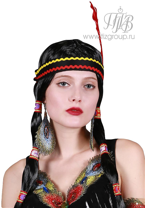 Парик индианки