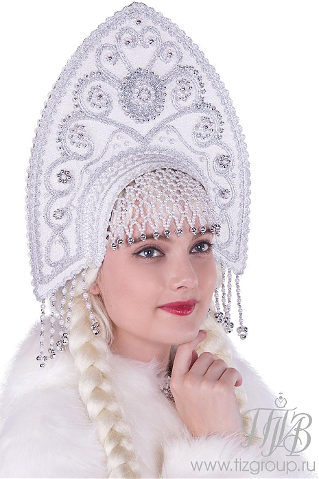Кокошник снегурочки головной убор