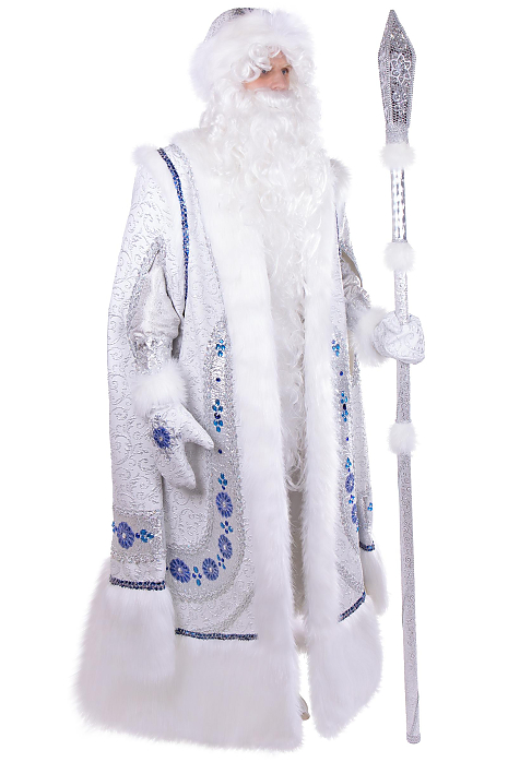 Новогодний костюм Деда Мороза "Финифть", мод. №2