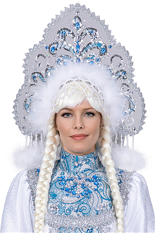 Кокошник снегурочки головной убор