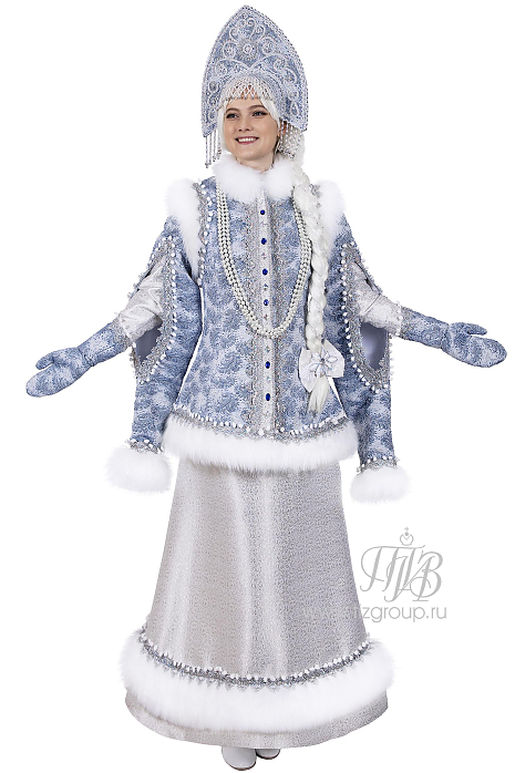 Новогодний костюм снегурочки