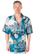 Рубашка гавайская мужская