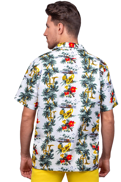 Гавайская рубашка пальмы