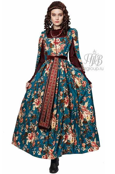 Платье английской леди костюм в стиле 19 века
