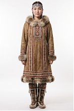 Женский чукотский костюм