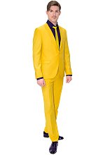 Желтый костюм мужской  