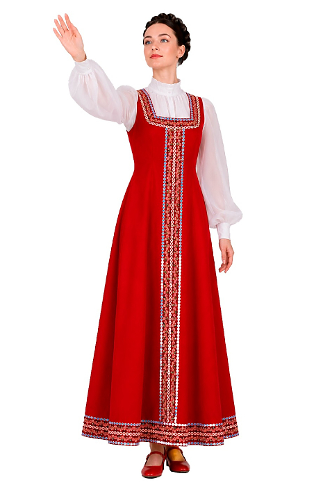 Русский народный костюм - сарафан