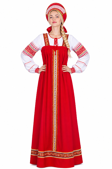 Сценический сарафан народный
