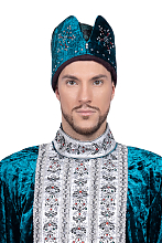 Мурмолка сценическая бархатная