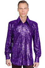 Фиолетовая рубашка Диско
