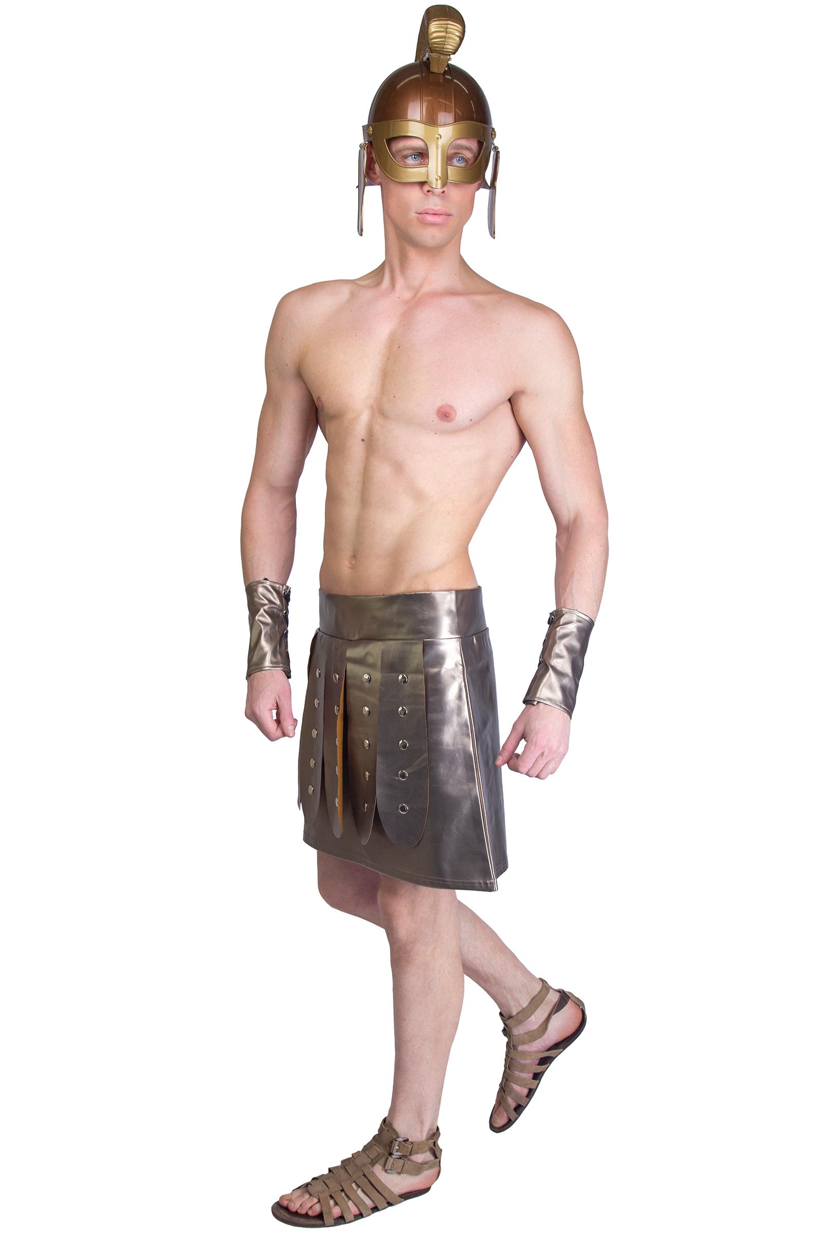Костюм гладиатора мужской. Одежда гладиаторов в древнем Риме. Костюм Посейдона.